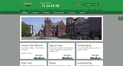 Desktop Screenshot of esbjergtaxa.dk